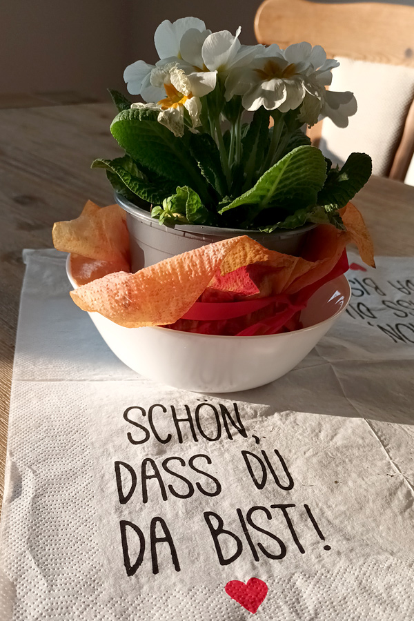 Schön, dass du da bist